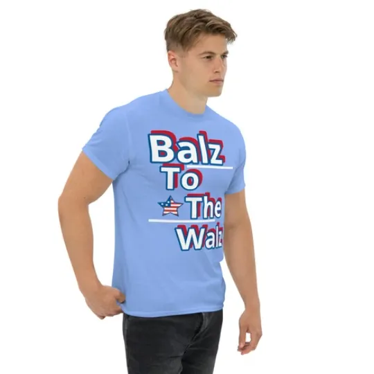 Balz to the  Walz T-shirt  Harris Walz