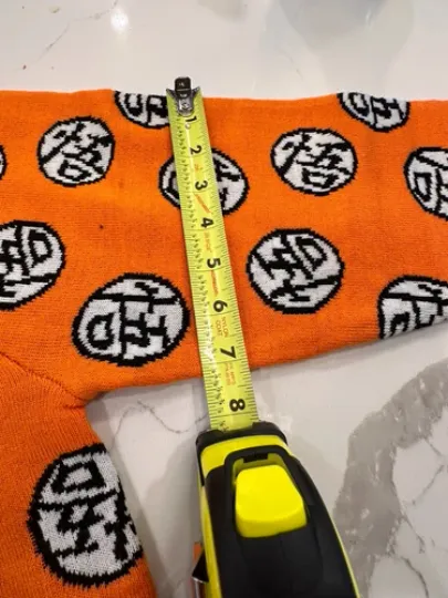 Dragon Ball Z Orange Sweatshirt Ugly Sweater Christmas Pullover - Mens Medium M