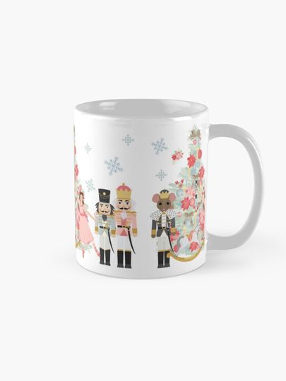 Pink Nutcracker Ballet, Ballerina, Nutcracker gift Coffee Mug
