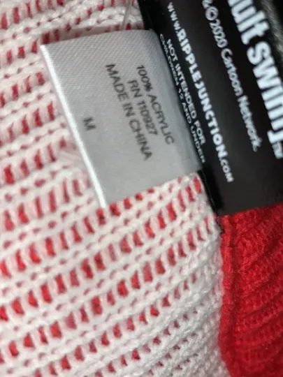 Rick And Rickandmorty Merry Rickmas Ugly Christmas Sweater Red Size Medium New