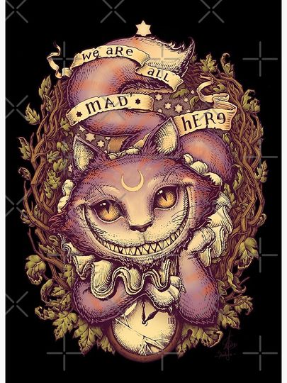 CHESHIRE CAT Art Board Print