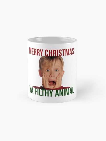 Merry Christmas Ya Filthy Animal Coffee Mug