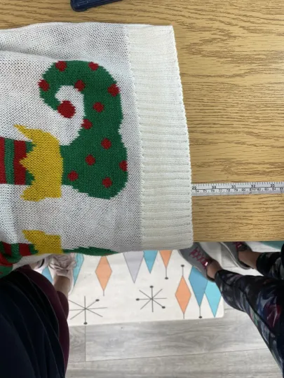 Ugly Christmas Sweater Elf Belly