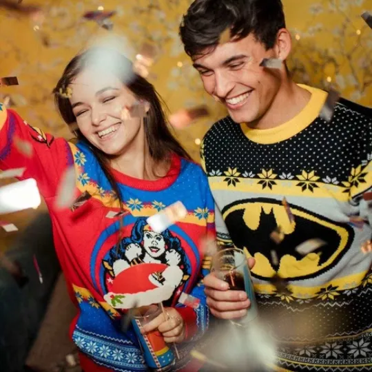 Batman Christmas Jumper / Ugly Sweater