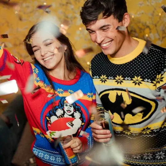 Batman Christmas Jumper / Ugly Sweater