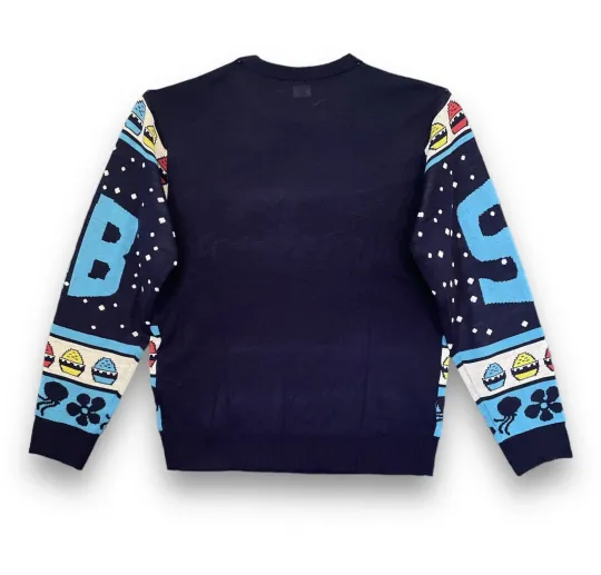 Nick 90s Spongebob Squarepants Rainbow Ugly Sweater Medium Fast Shipping