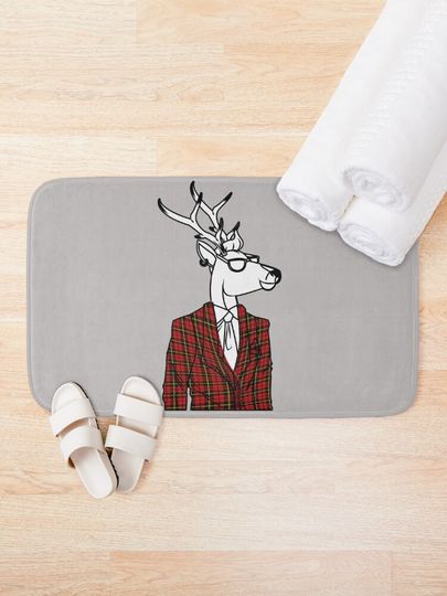 Scottish Deer Bath Mat