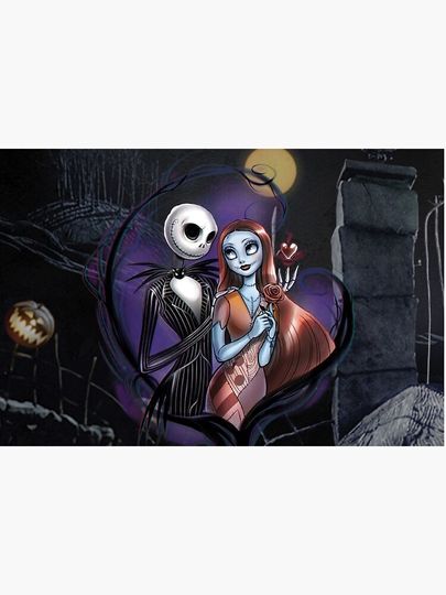 Nightmare Before Christmas Bath Mat