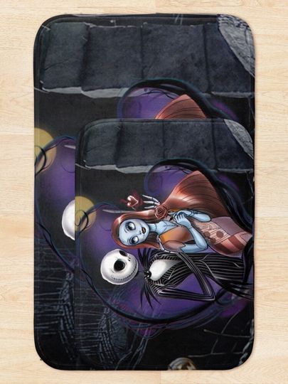 Nightmare Before Christmas Bath Mat