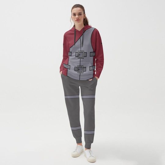 Gaara Hoodie And Jogger Set Anime Clothes