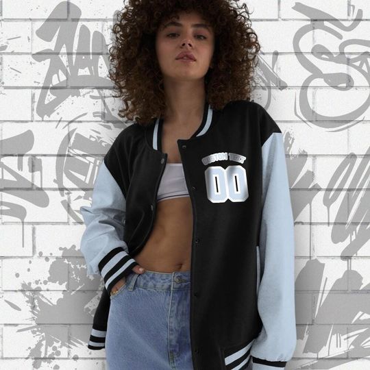 Custom AJ 6 Reverse Oreo Unisex Varsity Jacket, Rd Wave Last Lap Tour, Varsity Jacket To Match Sneaker