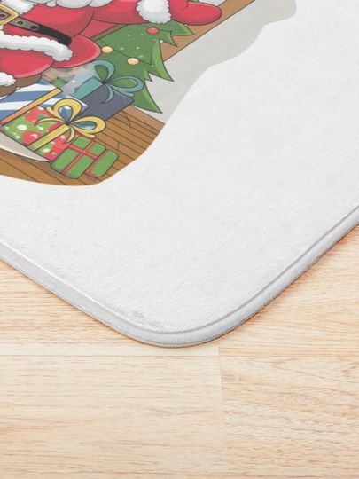 Santa Bath Mat