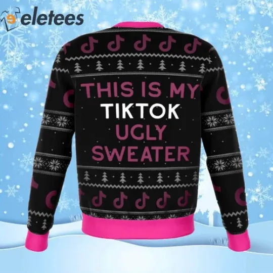 Galaxy Tiktok Ugly Christmas Sweater F0TLE565