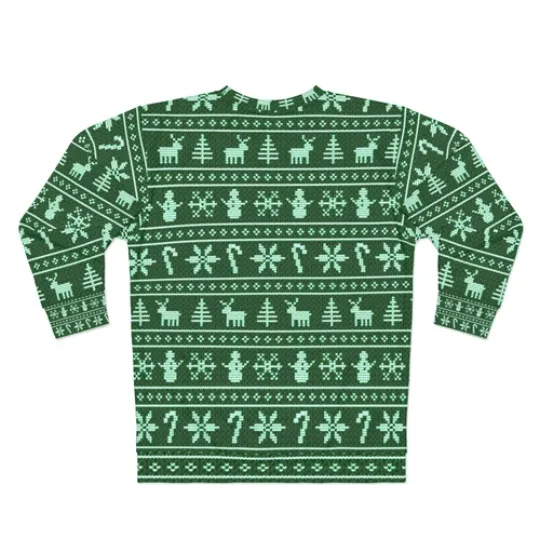 Mike Tyson UGLY CHRISTMAS SWEATER “Crithmith” Lisp Funny Xmas Party Sweatshirt