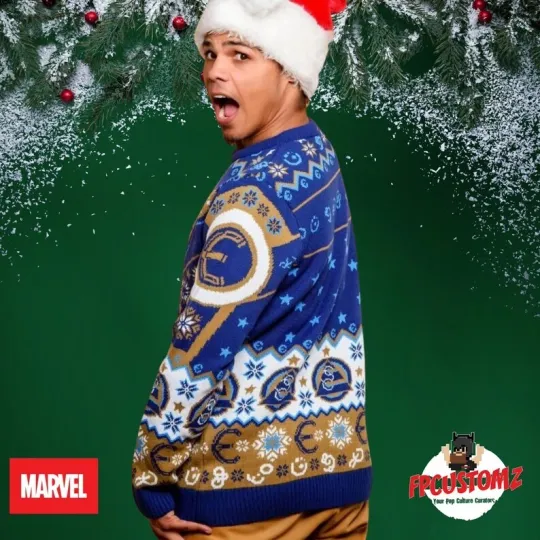 Marvel Eternals Christmas JumperChristmas Ugly Sweater