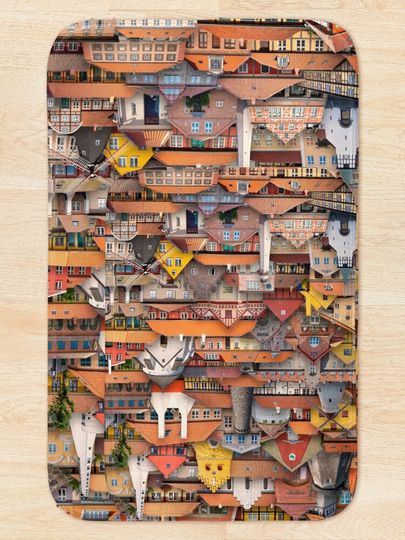 Bornholm in Denmark Bath Mat