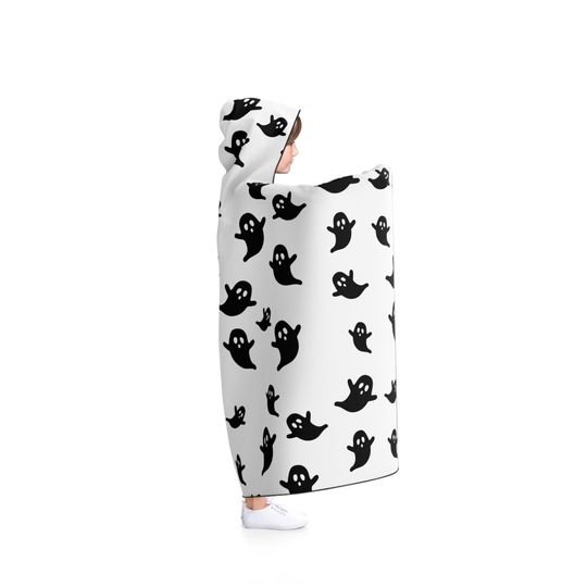 Halloween Ghost Hooded Blanket