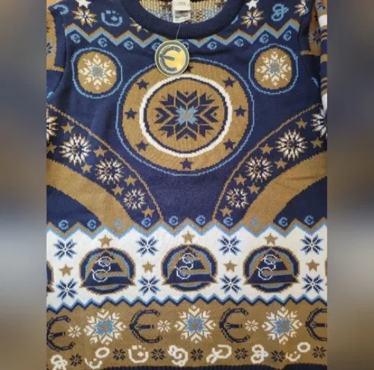 Merchoid Marvel Eternals Ugly Christmas Sweater XXL 2XL