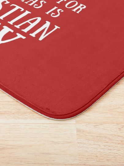 All I want For Christmas Is Christian Grey Bath Mat