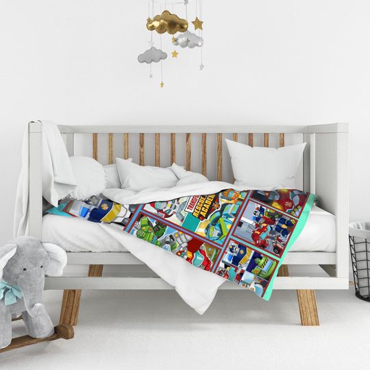 Custom Transformer Blanket, Personalized Robot Blankets, Boy Bed Room Blanket, Transformer Blanket, Auto Bots Birthday Blanket