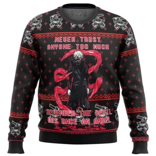 Toky Ghoul Trust Ugly Christmas Sweater