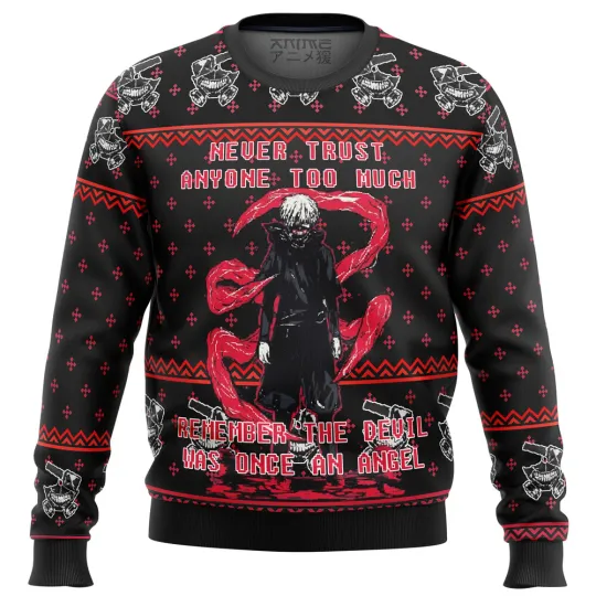 Toky Ghoul Trust Ugly Christmas Sweater