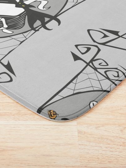 Jack Skellington and Zero - The Nightmare Before Christmas Bath Mat
