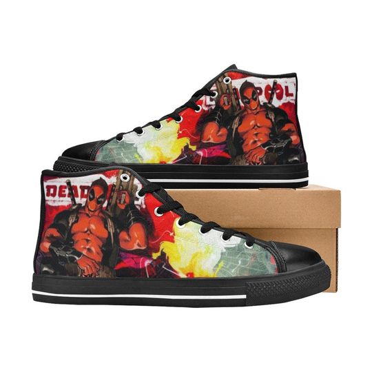 Deadpool High Top Shoes Sneakers