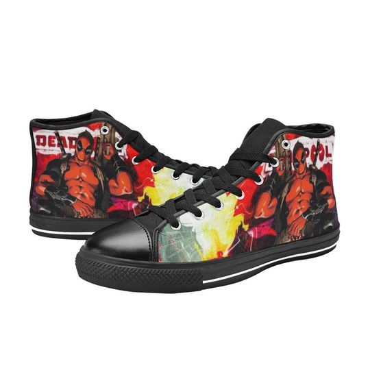 Deadpool High Top Shoes Sneakers