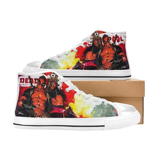 Deadpool High Top Shoes Sneakers