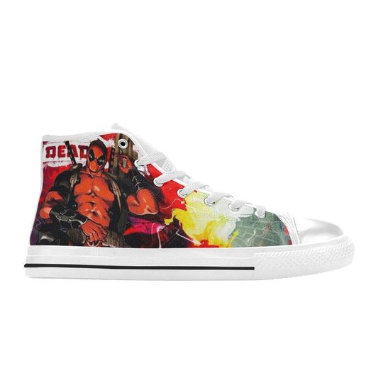 Deadpool High Top Shoes Sneakers