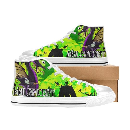 Maleficent High Top Shoes Sneakers