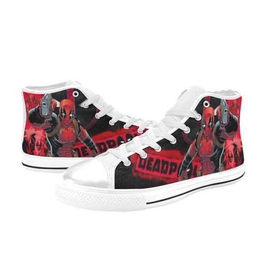 Deadpool High Top Shoes Sneakers