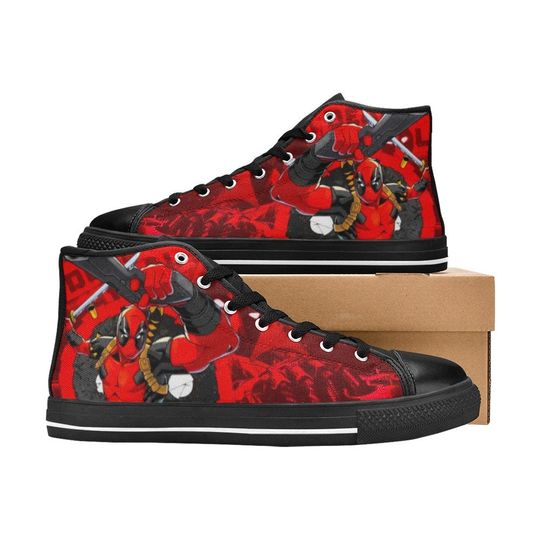Deadpool High Top Shoes Sneakers