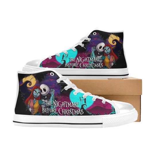 The Nightmare Before Christmas High Top Shoes Sneakers