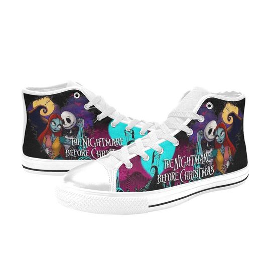 The Nightmare Before Christmas High Top Shoes Sneakers