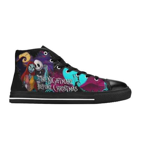 The Nightmare Before Christmas High Top Shoes Sneakers