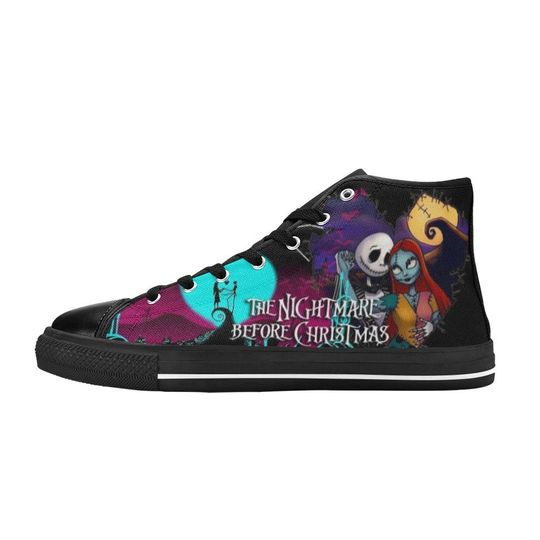 The Nightmare Before Christmas High Top Shoes Sneakers