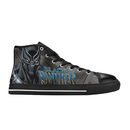 Black Panther High Top Shoes Sneakers