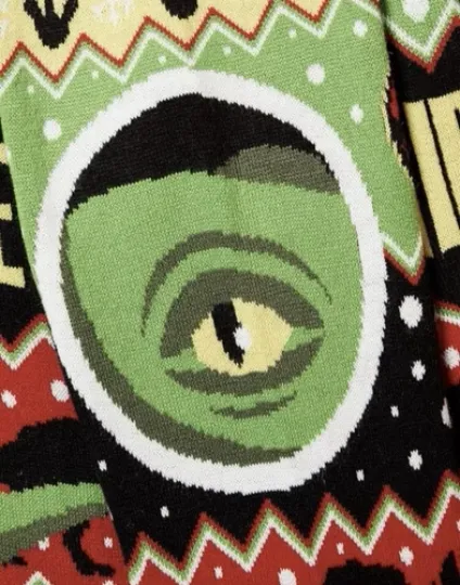 M  (UK) Jurassic Park Christmas Ugly Xmas jumper sweater by Numskull