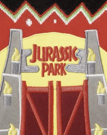 M  (UK) Jurassic Park Christmas Ugly Xmas jumper sweater by Numskull