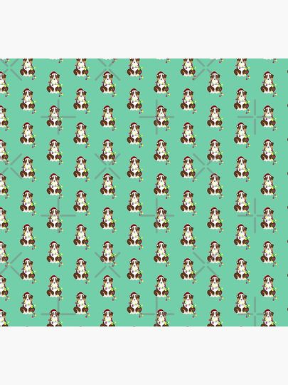 Christmas Red Tri Color Australian Shepherd Santa Aussie Dog Socks