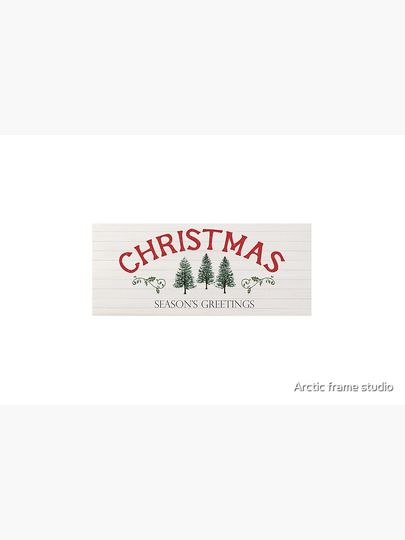  christmas seasons greetings Bath Mat
