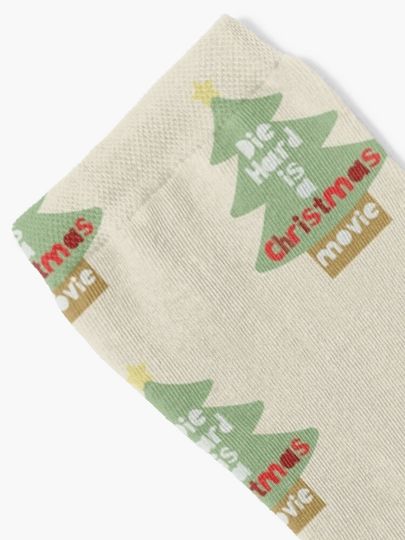 Die Hard is a Christmas Movie Socks