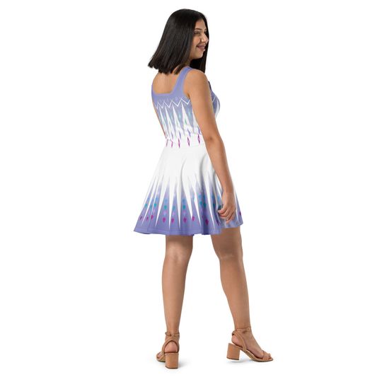 The Elsa Skater Dress- Cosplay, Running Costume