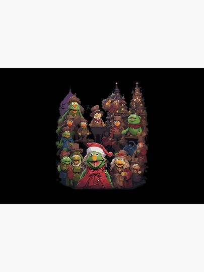 Muppet Christmas Carol Team Bath Mat