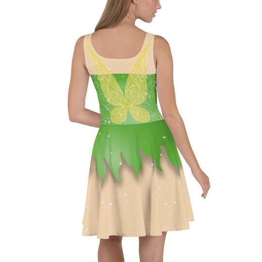 Tinker Bell Inspired Skater Dress