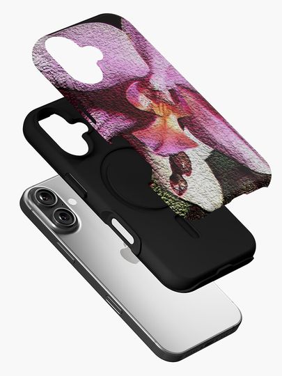 Purple Chirsmas Orchid iPhone Case