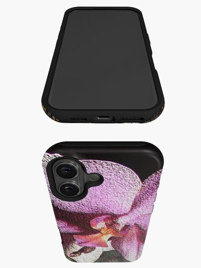 Purple Chirsmas Orchid iPhone Case