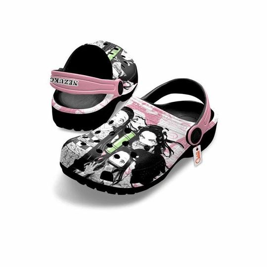 neko Clogs Shoes Manga Style Personalized